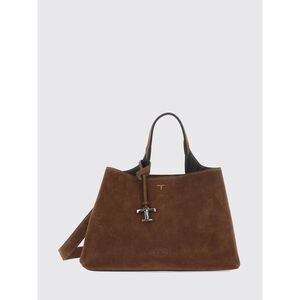 Tod's Women Tod's Suede Calfskin Handbag With Logo Charm